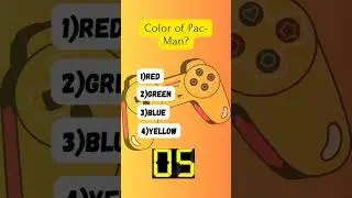 Color of Pac-Man? #games #shorts