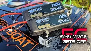 80+ Mph SMC Budget Lipo Test 5016 Cnc 3 Blade Prop Proboat Blackjack 42 Upgraded