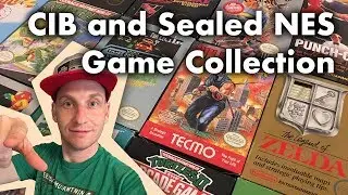 CIB и запечатанная коллекция игр NES