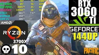 COD WARZONE - Fortune's Keep Map | RTX 3060Ti + Ryzen 7 3700X | 1440p(2K) - Competitive Settings
