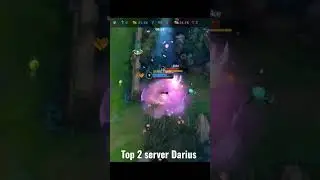 Top 2 Server Darius dominate akali in top lane wild rift S8