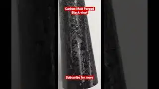 Carbon forged black car wrapping Vinyl #trending #carwrap #carmodification