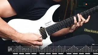 Escape The Fate - This War is Ours (Sweep Intro + Guitar Solo) |【SCREEN TABS】