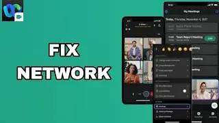 Как исправить и решить проблему с сетью в приложении Webex Meetings | Пошаговое руководство