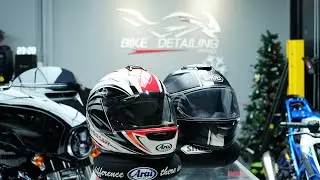 ส่งงาน‼️&ldquo;Full Detailing&rdquo; Arai Victor2 Ducati &ldquo;SPA&rdquo; SHOEI GT Air จบเลี่ยมทั้งคู่ 😎😎