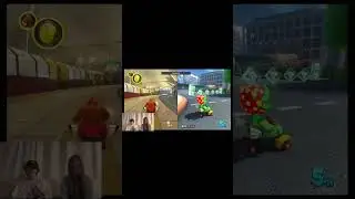 БАНАН ПРЯМ ПО КУРСУ😡❗️twitch: nikalluna #девушка #стрим #хайлайт #shorts #mariokart