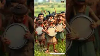 The Giant Pigeon and the Villagers | Unity is Strength Moral Story | 3D Cartoon in Hindi#ai #pigeon