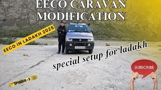 EECO CARAVAN MODIFICATION || UNIQUE SETUP FOR CNG EECO OWNERS #travel #vlog #automobile #camping