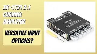 REVIEW (2025): ZK-ST21 2.1 Channel Amplifier. Features
