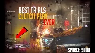 BEST TRIALS CLUTCH PLAY IN DESTINY 2 OMG!! -  **MUST WATCH**