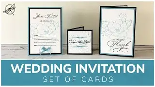 Wedding / Party Invitation set of cards