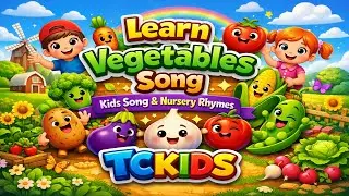 Learn Vegetables Song | Kids Song & Nursery Rhymes | TCKIDS