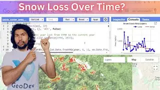 Track Snow Covered Area (1990–Present) Using Landsat & NDSI in Google Earth Engine