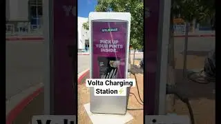 Volta Charging Station⚡️ #Shorts