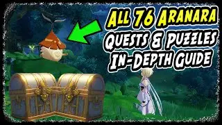 All 76 Aranara Quests & Puzzle Solution Guide Genshin Impact (All Aranara Locations)