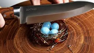 Cutting Open Glass Objects | Mesmerising AI ASMR 🔪