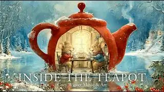 A Small Winter Story Inside the Teapot House 🫖 | Soft Storybook Ambience & Gentle Fantasy Music