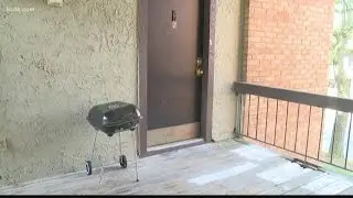 Man shot, killed after tripping on grill and falling into suspect&rsquo;s apartment door