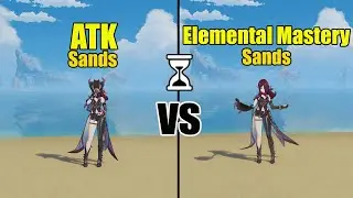 Chasca EM Sands vs ATK Sands - Genshin impact