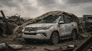  Toyota Fortuner 2021 Diesel Rust to road #asmr  WreckUntil Rebuilt #automobile #video  #viralvideo 
