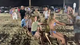 2022 June Lakewood campground tug-of-war