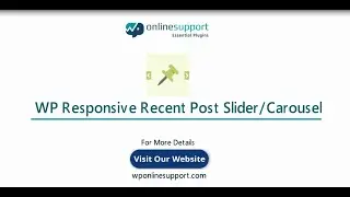 WP Responsive Recent Post Slider