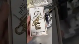 Bubble Initial Bag Charms & Keychains! #shortsvideo #youtubeshorts