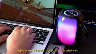 Awei Y525 Bluetooth 5.3 Speaker. This portable TWS speaker delivers high-fidelity sound wirelessly