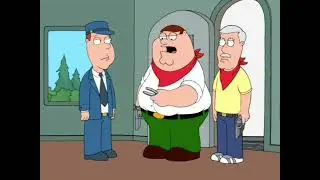 Family Guy - Peter & Carter Rob A Train
