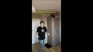 Sprawdzam danie dnia w jednej z Krakowskich restauracji