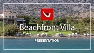 Elounda Sea Front Villa| Cinematic Presentation | Villas in Crete, Elounda, Greece