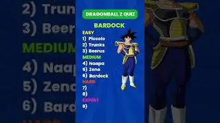 Guess the Dragon Ball z Characters #quiz #dragonballz #dragonballlegends #dragonballzfans  #quizgame