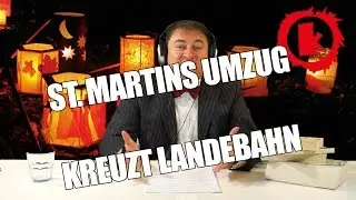 Heiner Knallinger - St. Martins Umzug kreuzt Landebahn