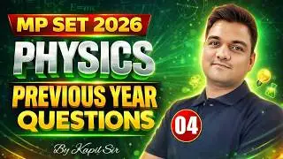 MP SET 2026 | MP SET Physics PYQs | Quantum mechanics Previous Year Questions | SET Preparation