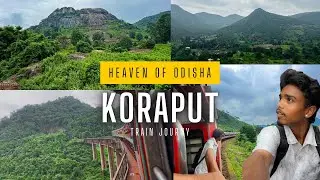 Koraput train journey 🌍🚂 160 rupees only tickets price aur view lajabab