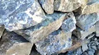 Lead Ore Stone Supply for Smelting and Industrial Processing