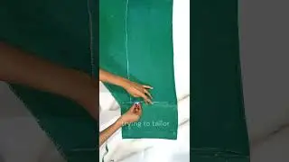 Turning Old Salwar into a Palazzo 🧡✨#shorts #youtubeindia #upcycling #sewing #salwar #palazzo