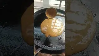 tasty jaggery batter sweet dosa recipe everyone favourite 😍 eat breakfast #jaggery#batter#shorts