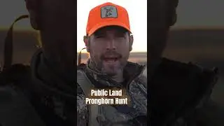 Public Land Pronghorn Hunt #outdoors #pronghorn #hunter #hunting #wyoming