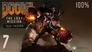 DOOM 3 BFG: The Lost Mission (X360) - 1080p60 HD Walkthrough (100%) Level 7 - Hell