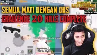 Challange 20 Kills | Arifbakhtiar Ratakan Enemy Only DBS Kat Bootcamp | PUBG Mobile