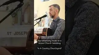 In A Country Churchyard (@ferrymanproductions ) performed by Barry Hughes Wedding Singer &Eacute;ire