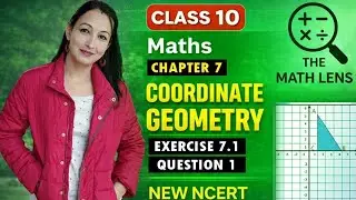 ✅ Class 10 Maths | Chapter 7 | Exercise 7.1 Q1 | Coordinate Geometry | NCERT Solutions | CBSE 2025