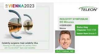 Exclusive Interview for ESCRS 2023: Discover Ophthalmic Excellence with Professor Thomas Kohnen