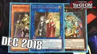 Yu-Gi-Oh! NOBLE KNIGHT DECK PROFILE | Dec 2018 Update