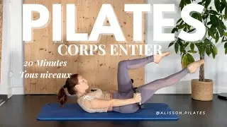 🔥 S&eacute;ance compl&egrave;te de Pilates &ndash; tout le corps, avec (ou sans) halt&egrave;res et accessible &agrave; tous !