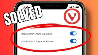 How to activate search engine nicknames in Vivaldi