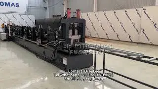 C Z U Omega Sigma roll shaping machine / Galvanized C Z U Sigma purlin roll former