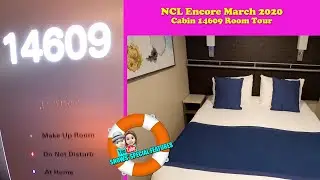 NCL Encore-Room Tour-Cabin 14609 from our March 8-15, 2020 Cruise *We are not currently on a cruise*