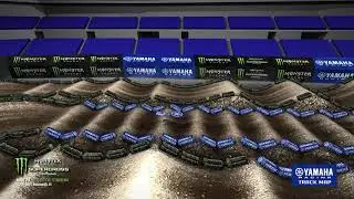 2018 Yamaha Animated Track Maps: Indy Monster Energy Supercross